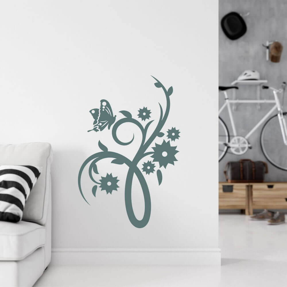 Fess gyönyörű motívumokat a falra festősablonok segítségével. | INSPIO
